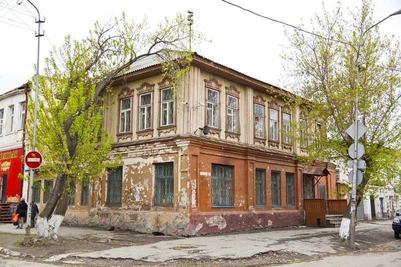 Дом жилой Троицкого причта, ул. Советская, 120-122