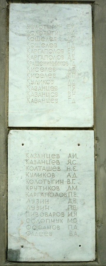 Памятник воинам, погибшим в Великой Отечественной войне (микрорайон Глинки)